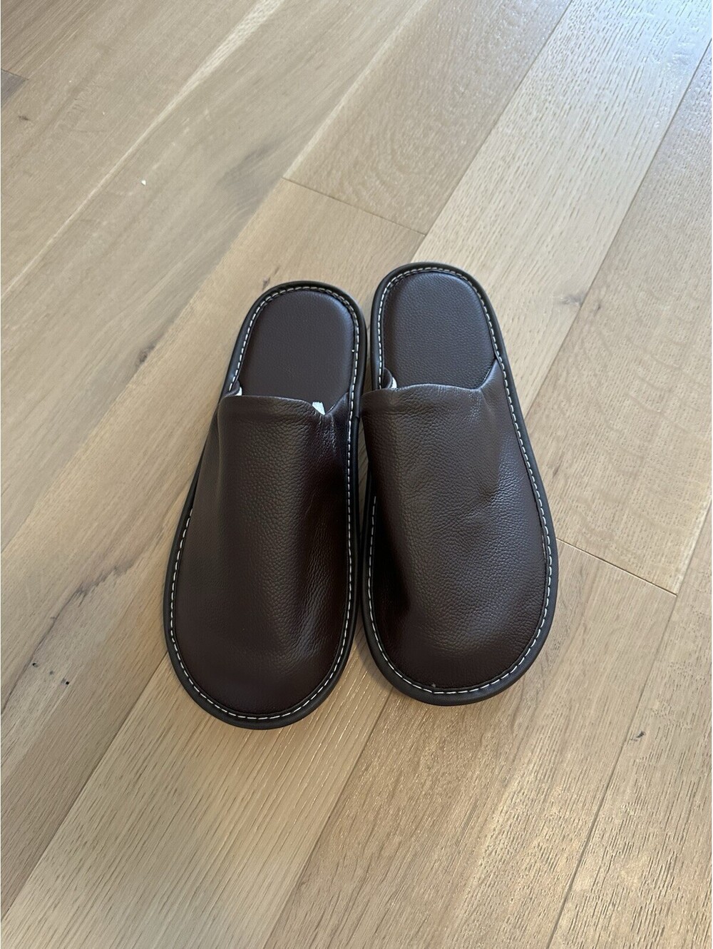 Leather Mules Brown Men’s Size 13